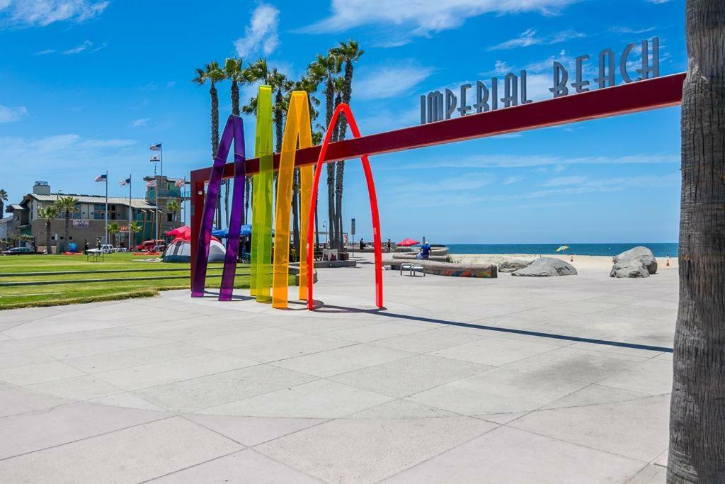 Ocean View 3 Bedrooms Condo, Just Steps From The Park, Pier & Water! Imperial Beach Eksteriør billede